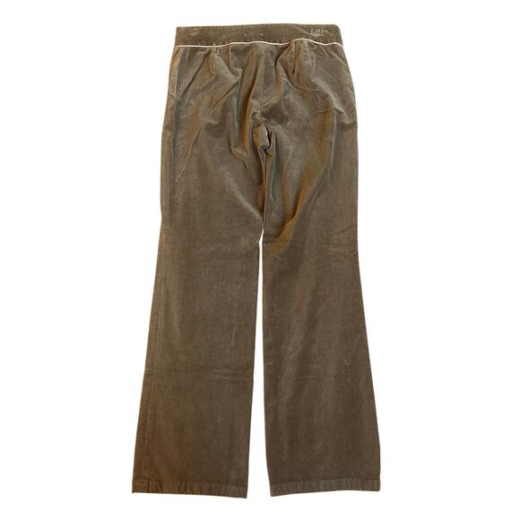 Ann Taylor Tan, Crushed Velour, Flared Leg Pants- 4 - Picture 4 of 12